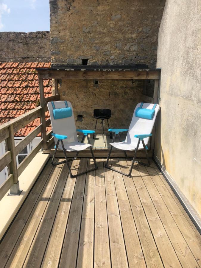 Authentique Maison De Pecheur A Port-En-Bessin Eksteriør billede